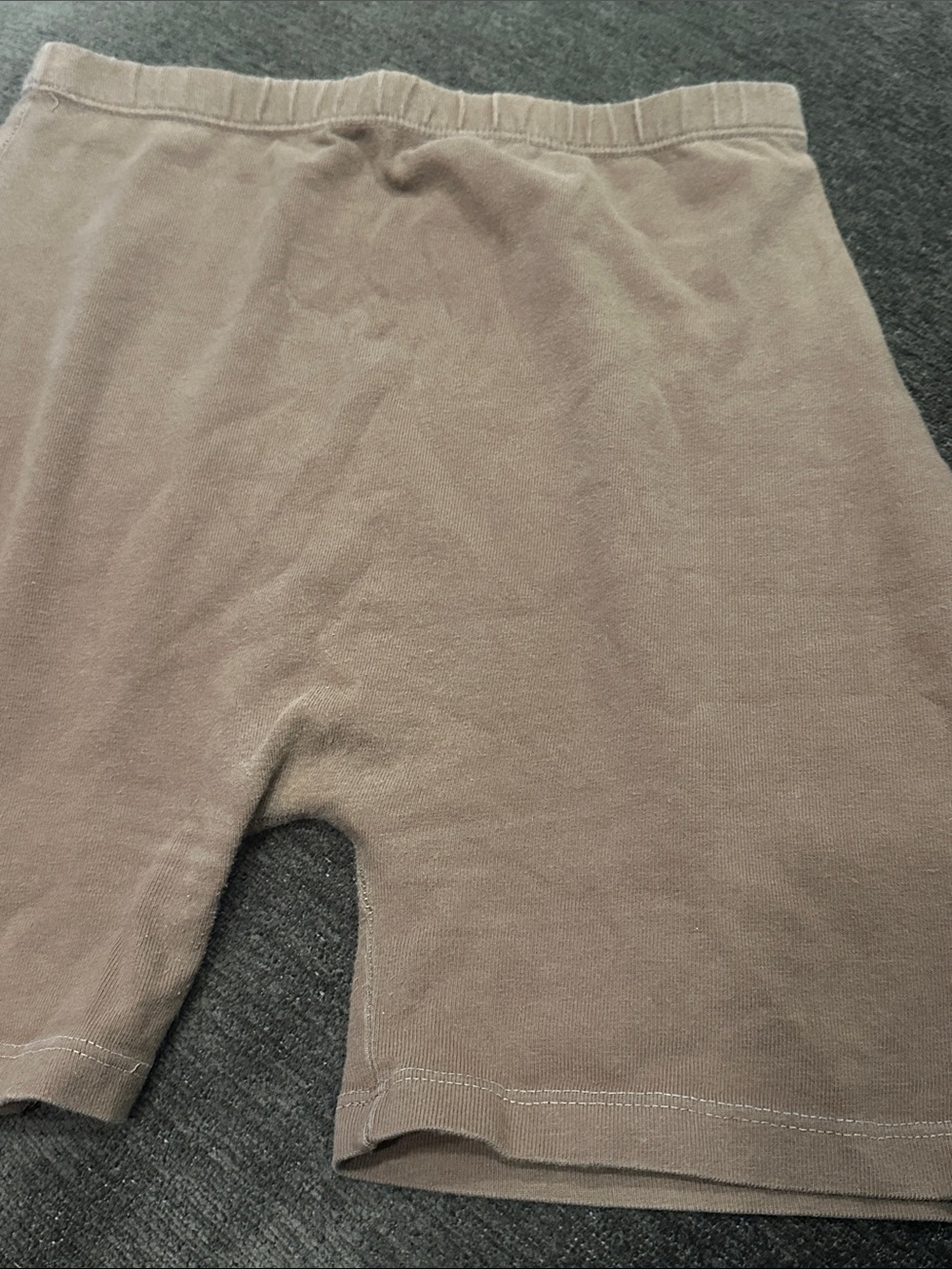Brown Biker Shorts